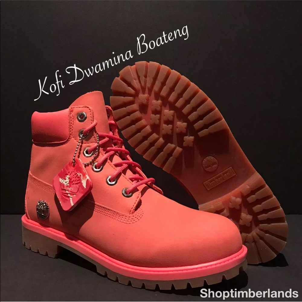 Timberland 6" WP Boot Pink Grade School TB0A1OPB